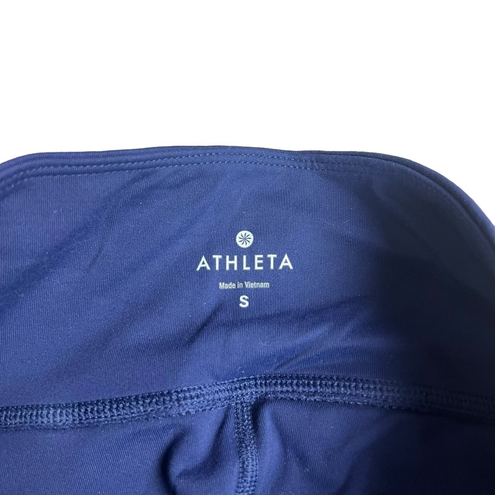 Athleta women’s purple ankle length high rise leggings SZ S - Picture 5 of 8